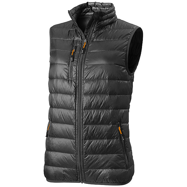 Fairview women's lightweight down bodywarmer - grey