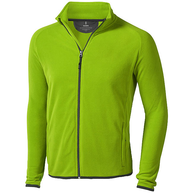 Brossard men's full zip fleece jacket - green