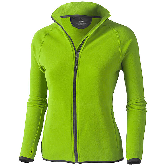Brossard women's full zip fleece jacket - green