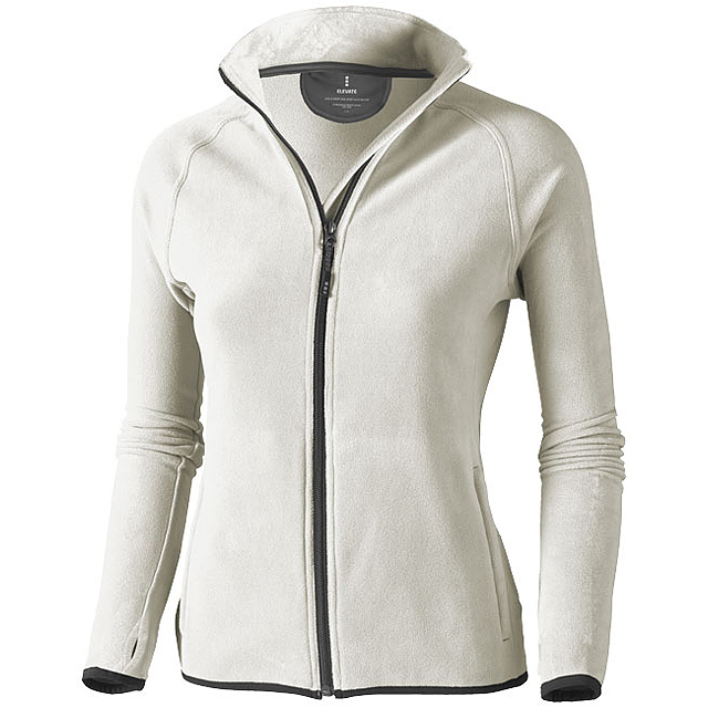 Brossard women's full zip fleece jacket - grey