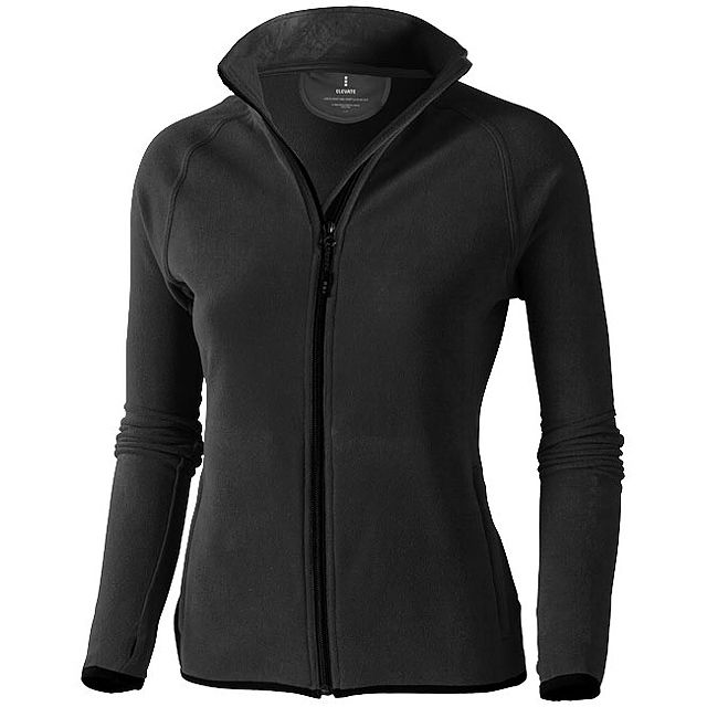 Brossard women's full zip fleece jacket - grey