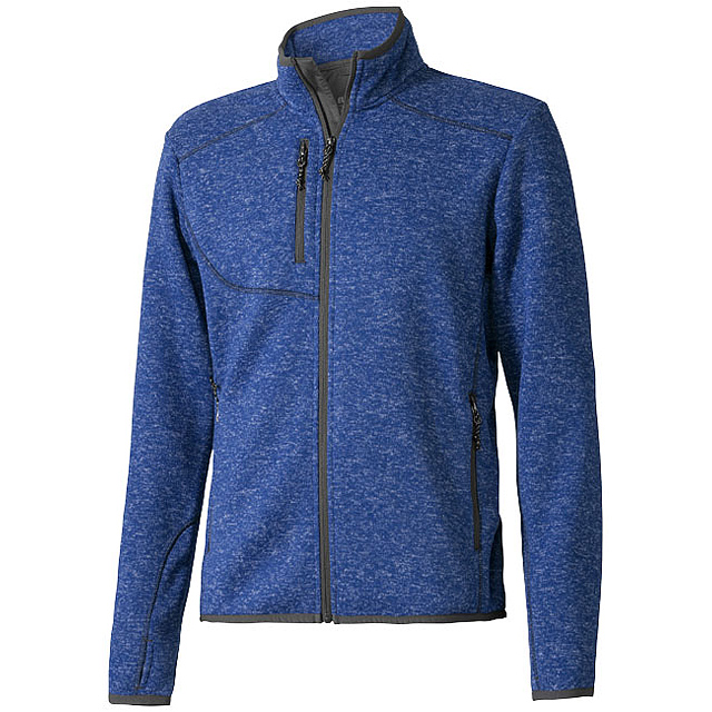 Tremblant men's knit jacket - blue