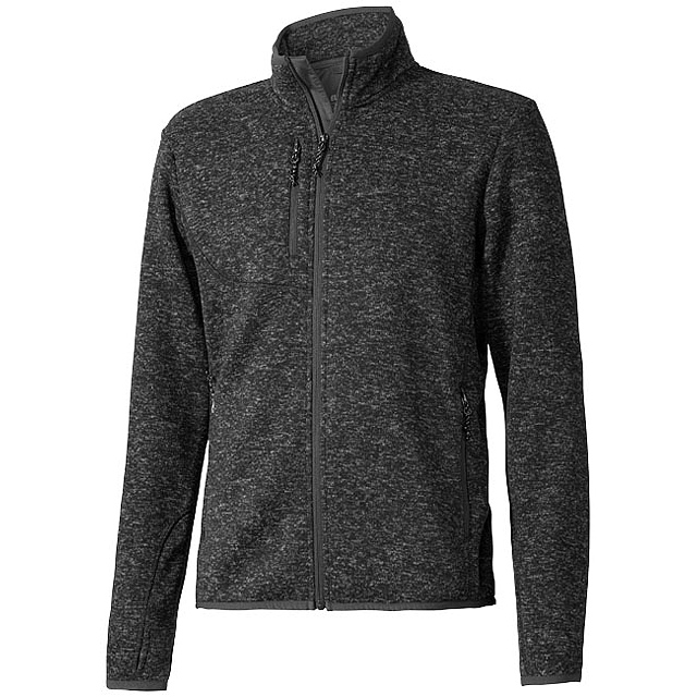 Tremblant men's knit jacket - grey