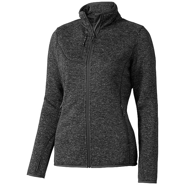 Tremblant women's knit jacket - grey