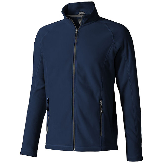 Rixford men's full zip fleece jacket - blue