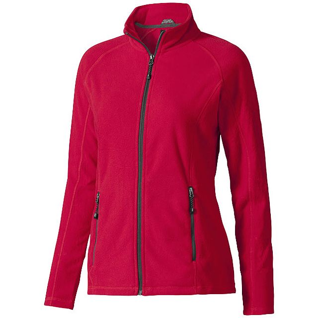 Rixford women's full zip fleece jacket - red