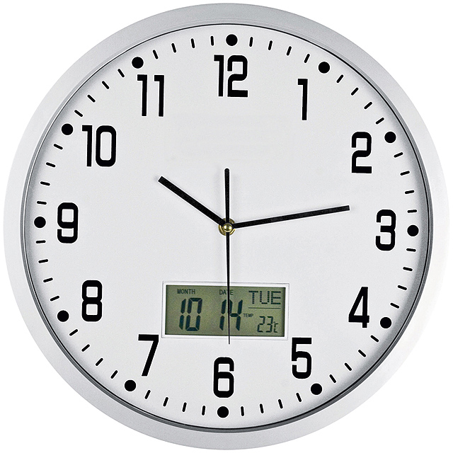 CrisMa Analogue wall clock - white