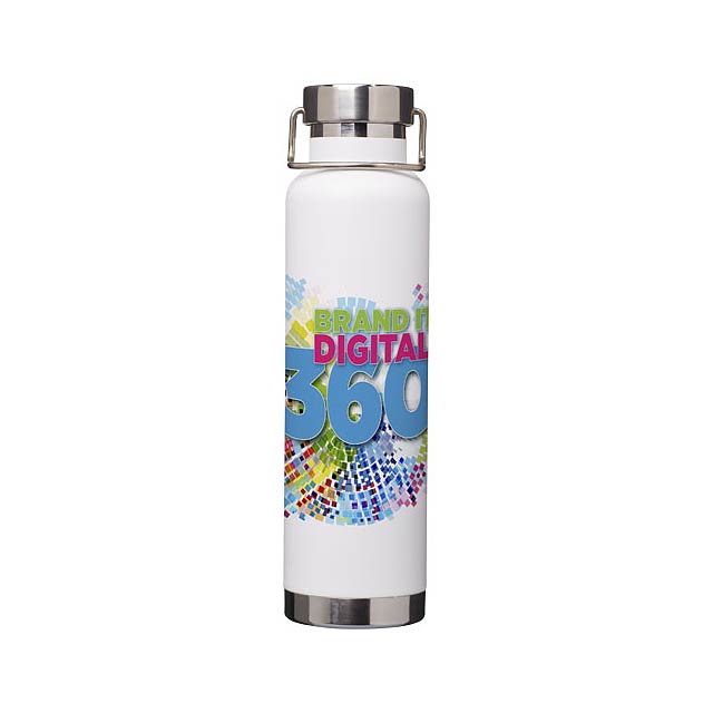 360° Brand it digital - Decorated Thor sport bottle - white