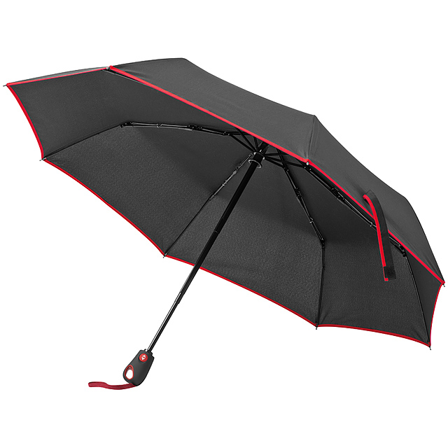 Vreckový dáždnik - červená