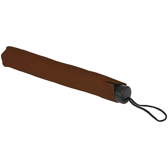 Telescope collapsible umbrella - brown