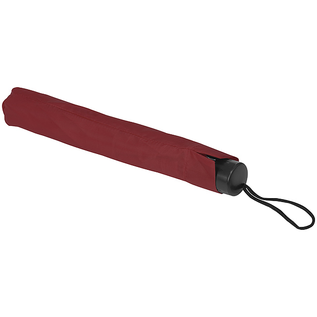 Telescope collapsible umbrella - burgundy