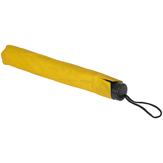 Taschenschirm mit Schutzhülle - Gelb