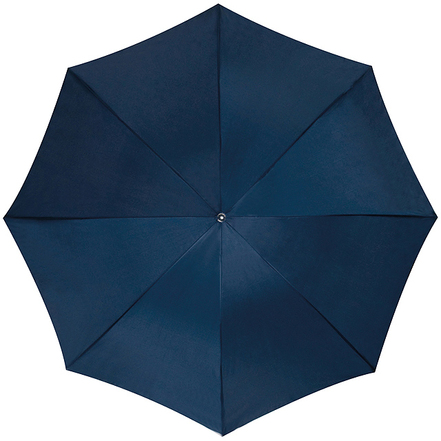 Automatic umbrella, plastic handle - blue