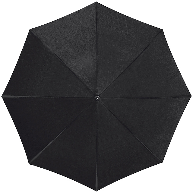 Hliníkový dáždnik - čierna