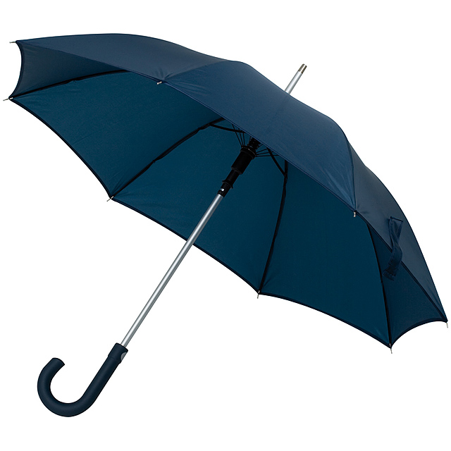 Regenschirm automatisch mit Alugestänge - blau