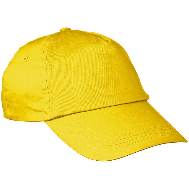 Baumwoll-Baseball-Cap - Gelb