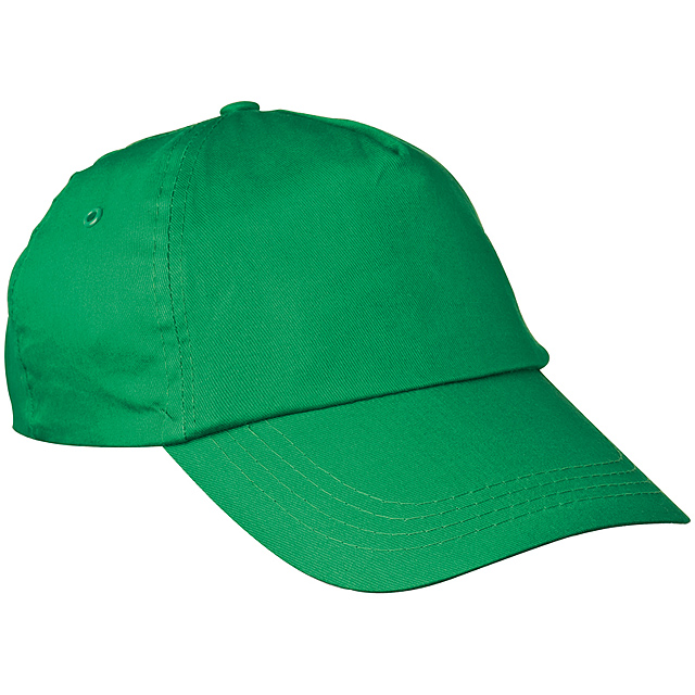 Bavlnená šiltová čapica - zelená