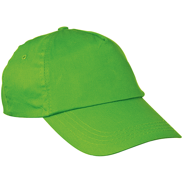 Baumwoll-Baseball-Cap - zitronengelb 