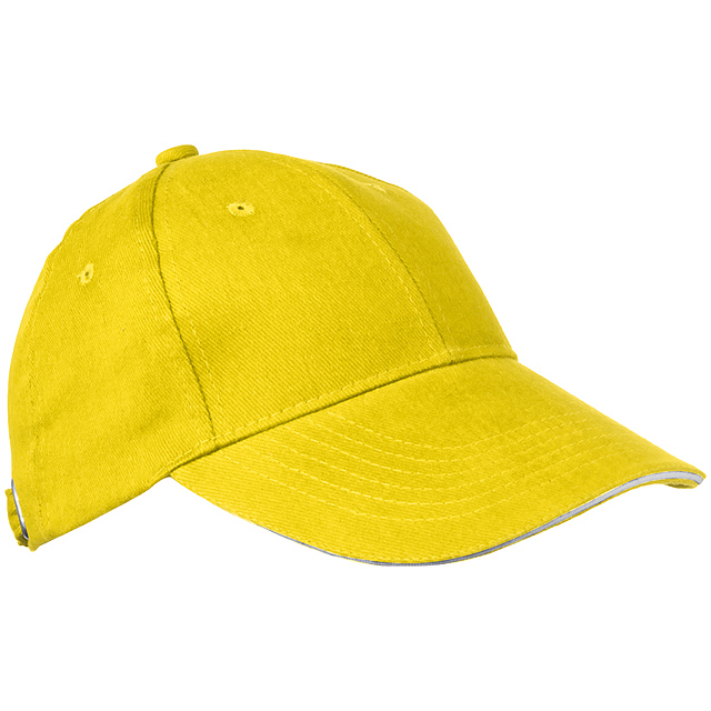 SANDWICH baseballová čapica - žltá