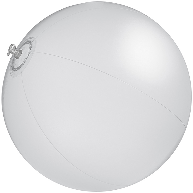 Monocolour beach ball - white