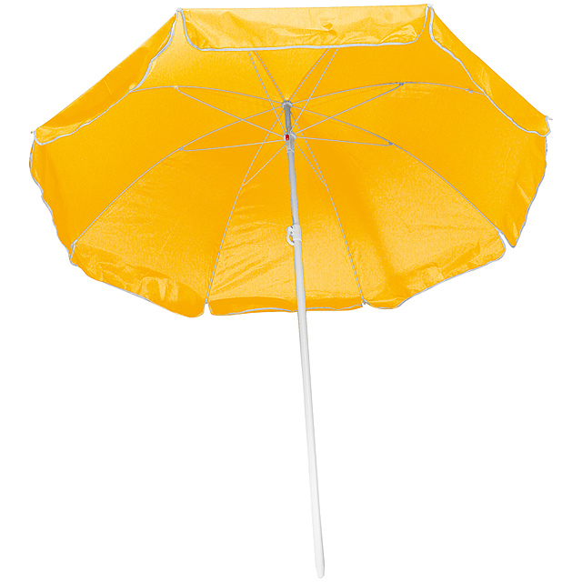 Parasol in a transparent bag - yellow