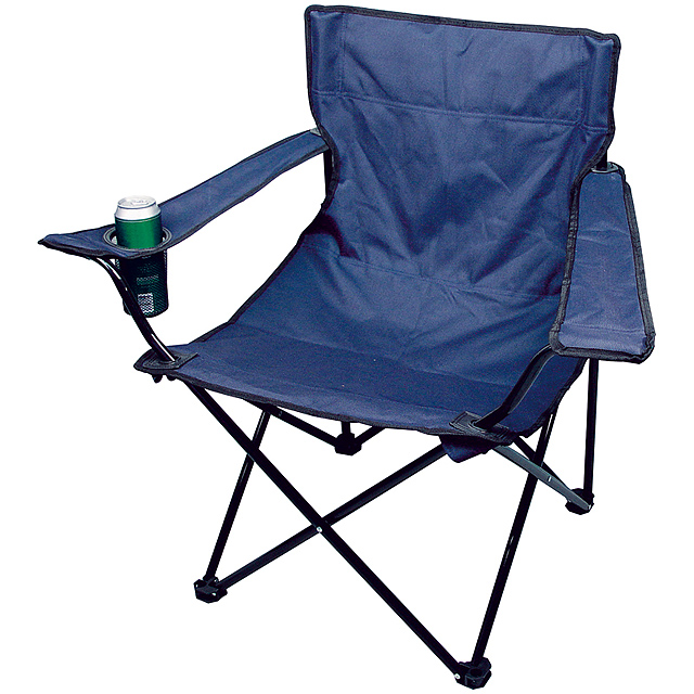 Foldable armchair - blue