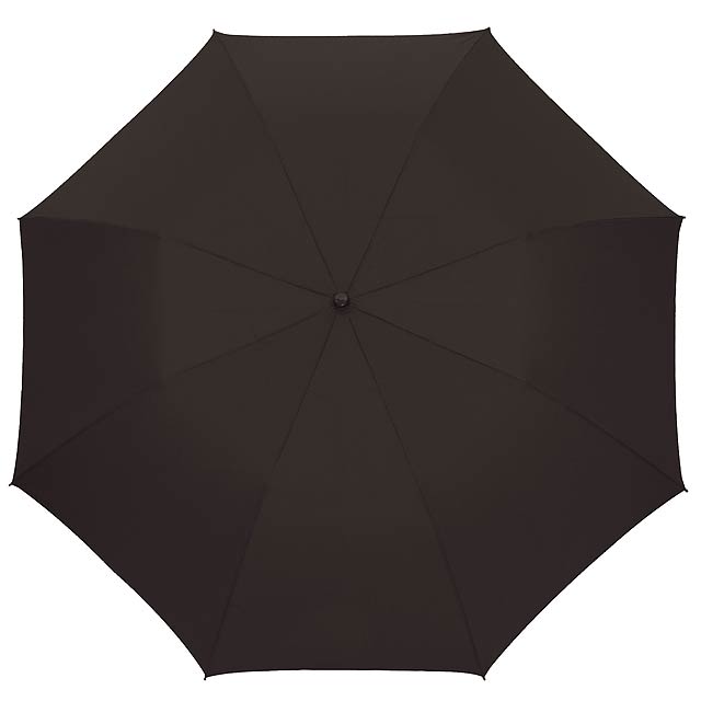Automatický větroudolný skládací deštník pro muže MISTER - čierna