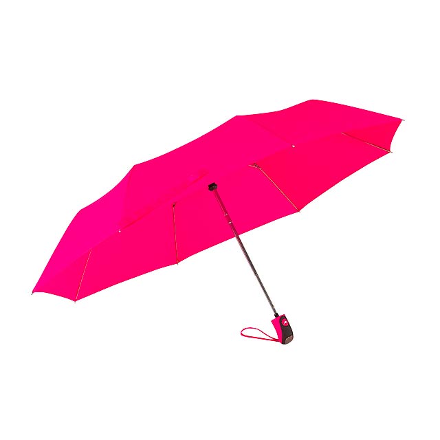 Automatický skládací deštník COVER - růžová