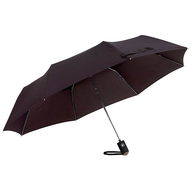 Automatický skládací deštník COVER - čierna