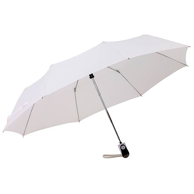 Automatický skládací deštník COVER - bílá