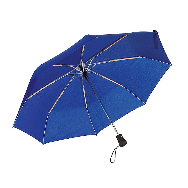 Windproof-Taschenschirm BORA - blau