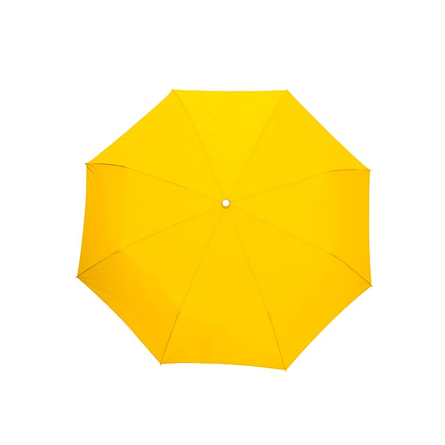 Pocket umbrella TWIST - yellow