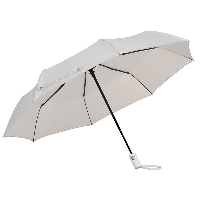 Automatický větruodolný skládací deštník ORIANA - béžová