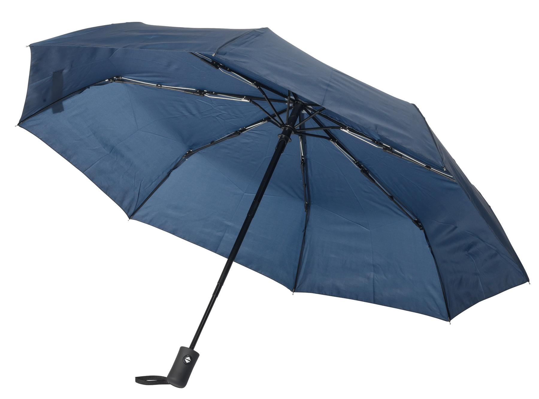 Vollautomatischer Windproof-Taschenschirm PLOPP - blau