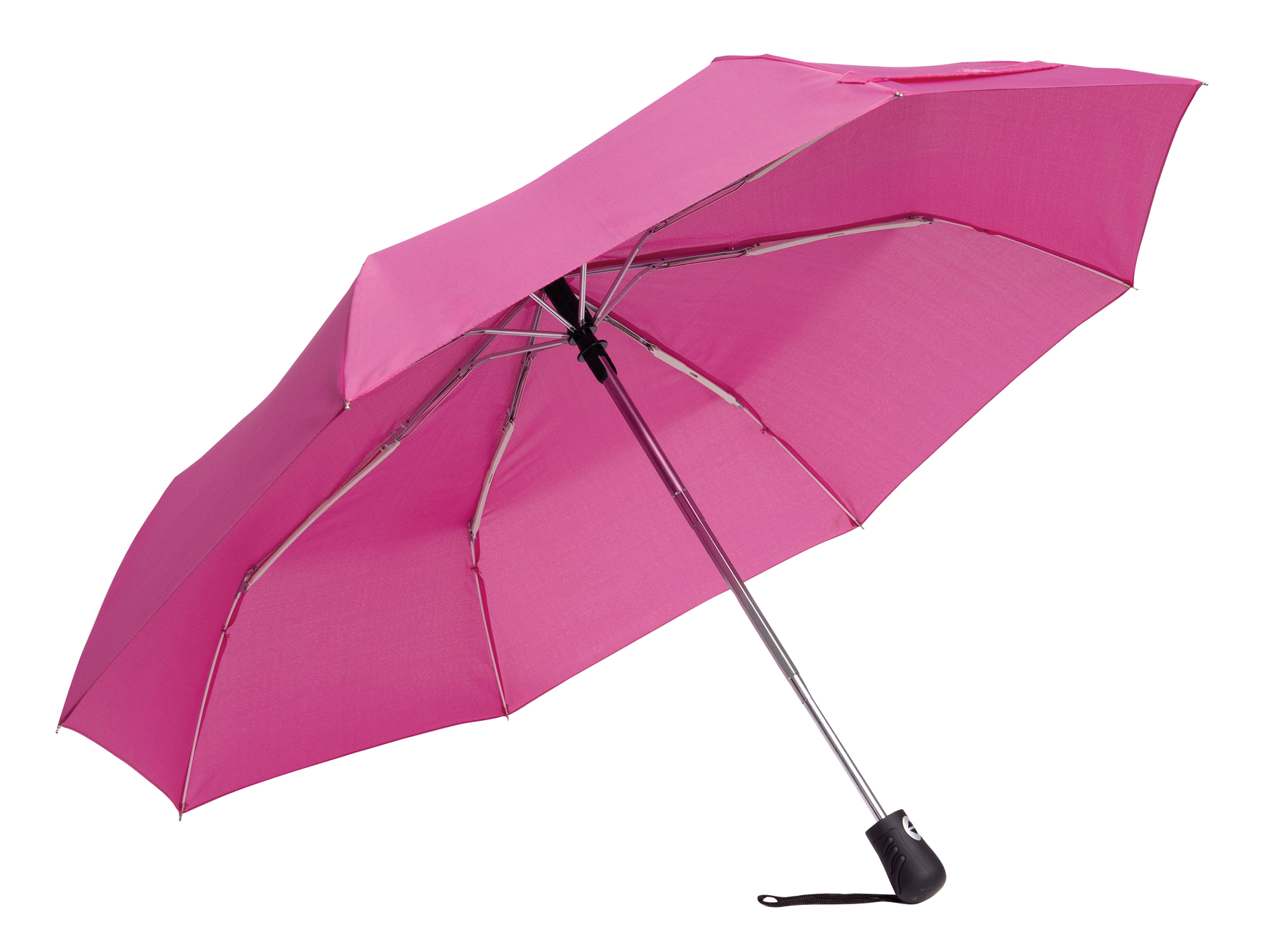 Vystřelovací deštník s automatickým zavíráním BORA - fuchsiová (tm. ružová)