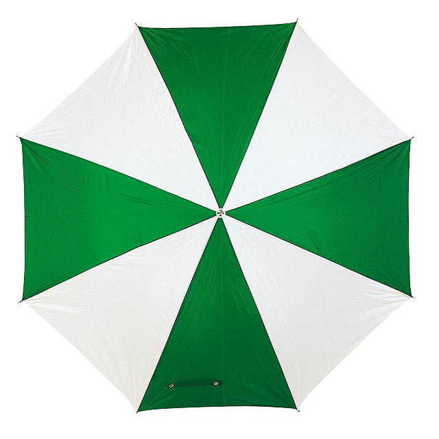 Automatický holový deštník  DISCO - zelená
