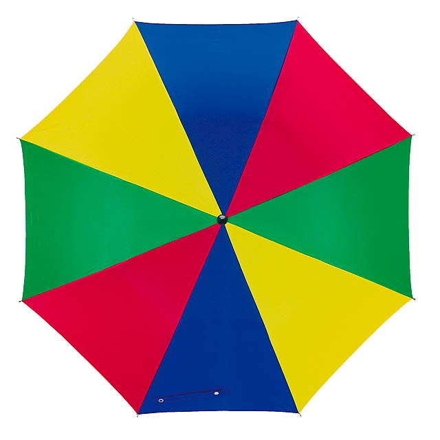 Automatic stick umbrella DISCO - blue