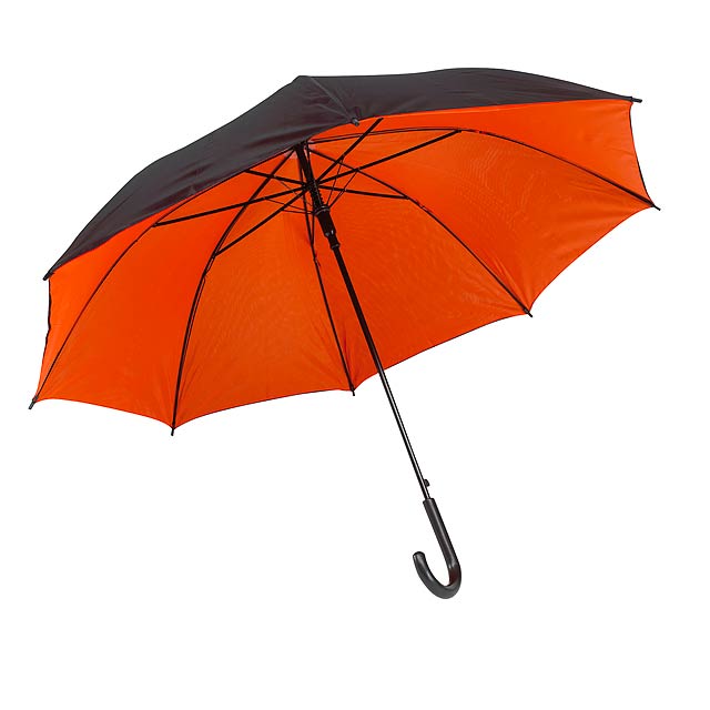 Automatický holový deštník  DOUBLY - oranžová