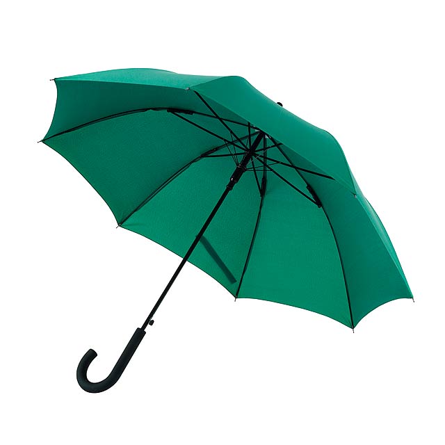 Automatický dvětruodolný holový deštník WIND - zelená