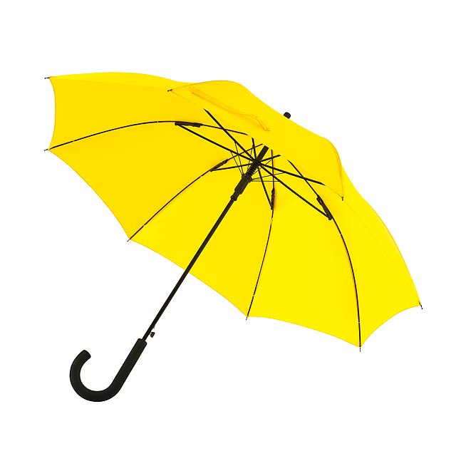 Automatický dvětruodolný holový deštník WIND - žltá