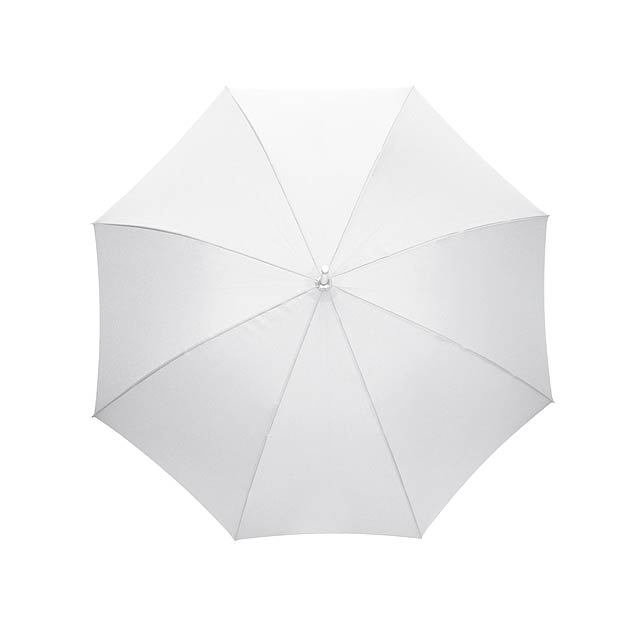 Automatický holový deštník RUMBA - biela