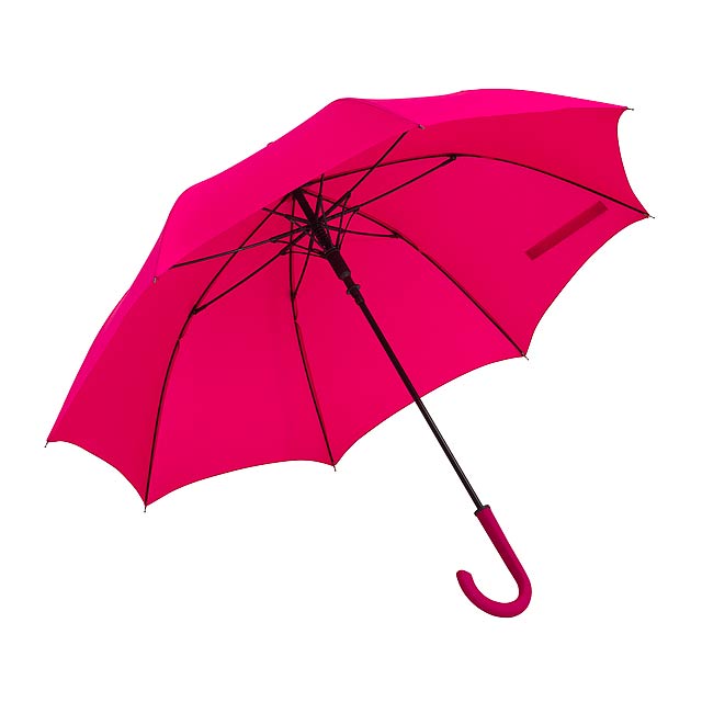 Automatický deštník LAMBARDA - fuchsiová (tm. ružová)