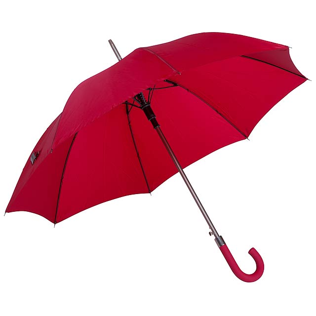 Automatic stick umbrella JUBILEE - red