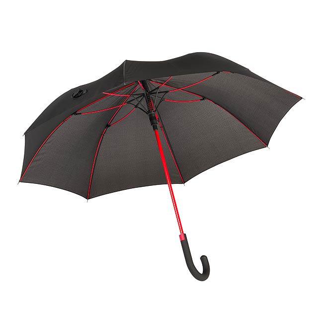 Automatický holový deštník  CANCAN - červená