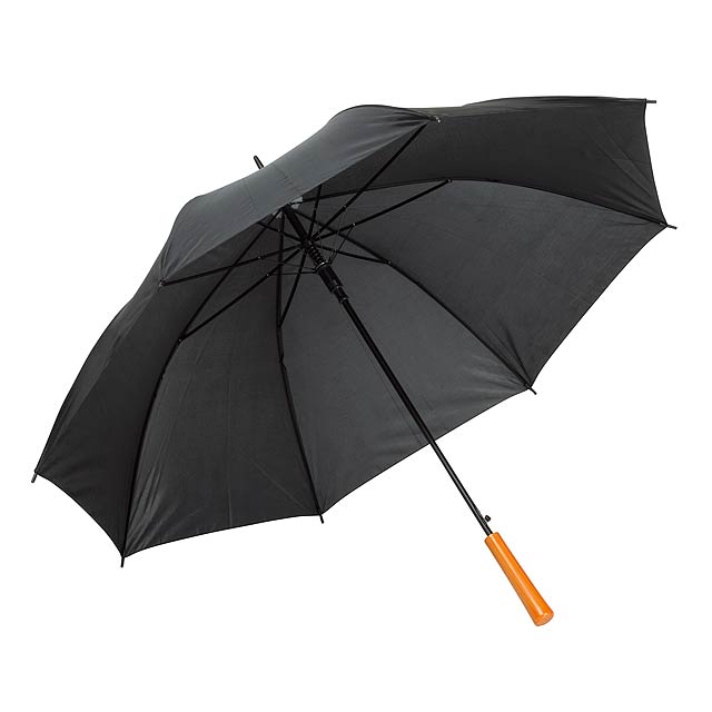 Automatic stick umbrella LIMBO - black