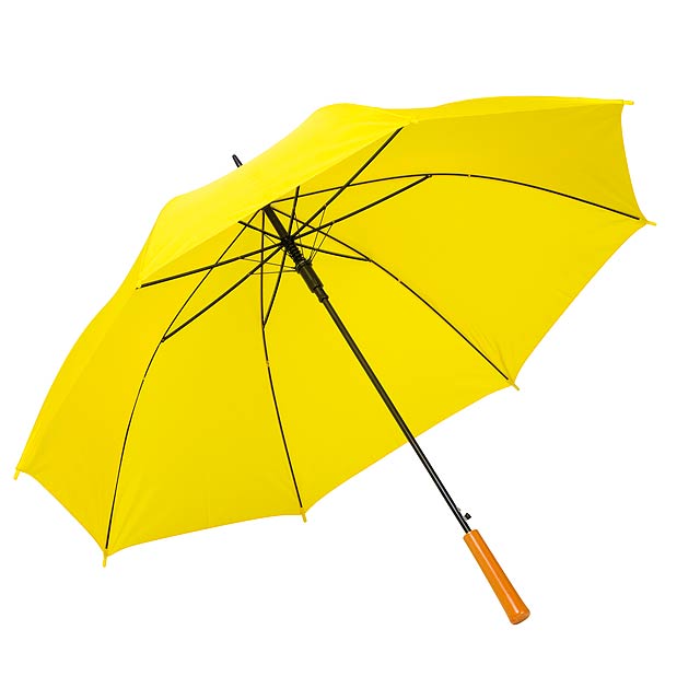 Automatic stick umbrella LIMBO - yellow