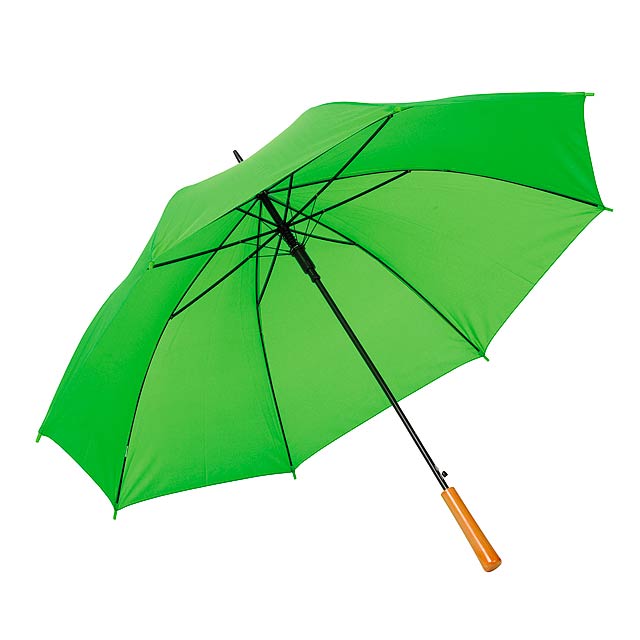 Automatic stick umbrella LIMBO - lime