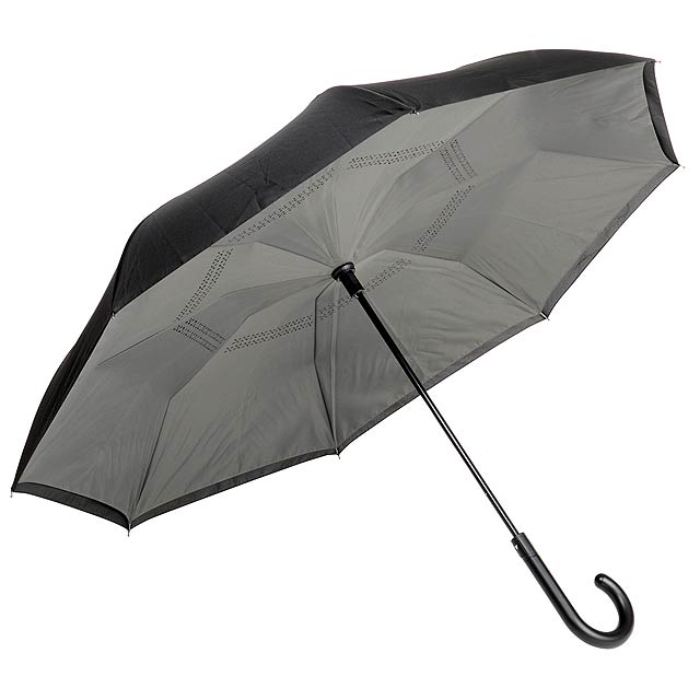 Automatický deštník OPPOSITE - tmavě šedá