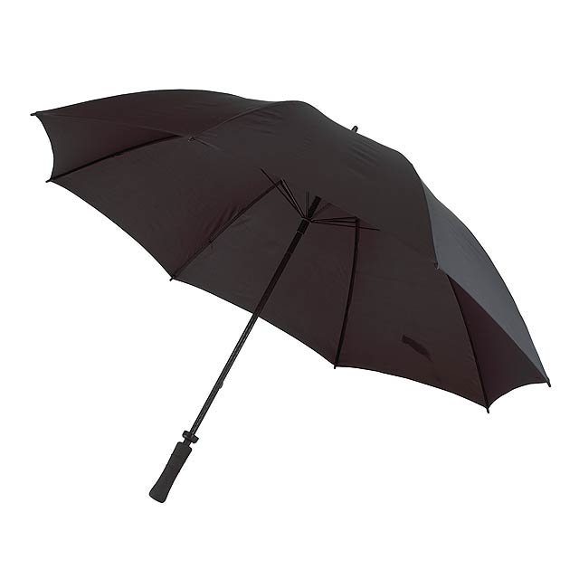 Windproof umbrella TORNADO - black