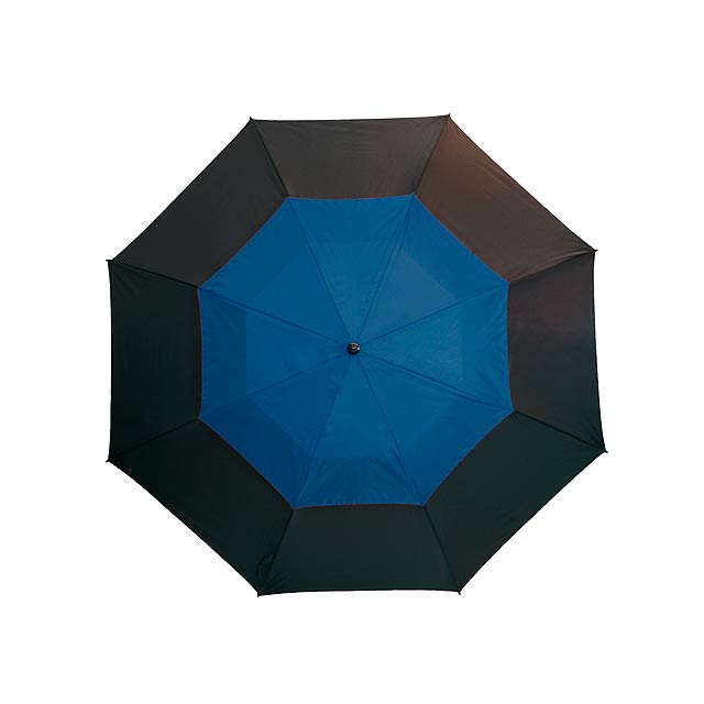 Fibreglass golf umbrella MONSUN - royal blue